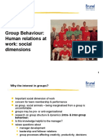 Group Dynamics and Social Factors Affecting Workplace Performance