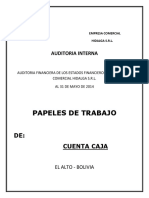 Caratula Papeles de Trabajo