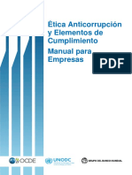 Etica Anticorrupcion Elementos Cumplimiento de La ONU