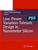 Low-Power Variation-Tolerant Design in Nanometer Silicon (Bhunia) [2010]