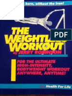 The Weightless Workout by Jerry Robinson