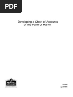 Developing A Chart of Accounts For The Farm or Ranch: EB 132 April 1995