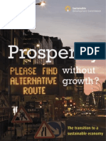 Prosperity Without Growth Report