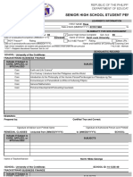 Form 137-SHS 2016