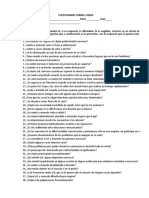 Inventario y Tabla Calificar Cornell Index