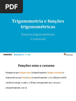 Trigonometria e Funções Trigonométricas