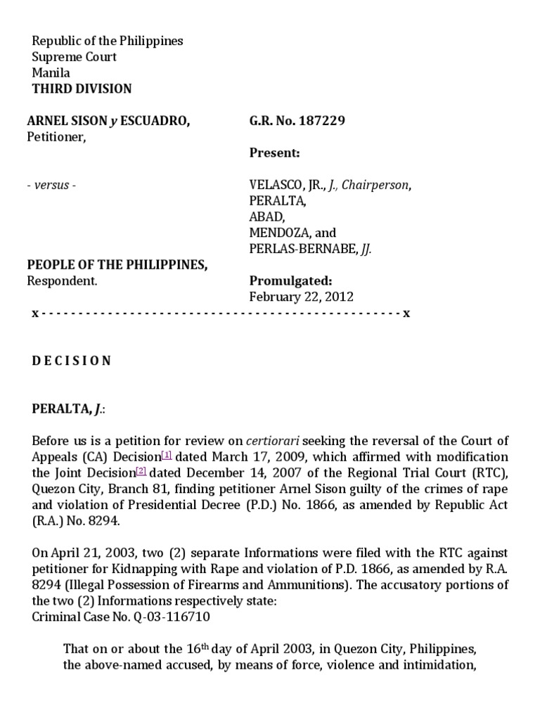 Sison vs people download free pdf murder crime violence