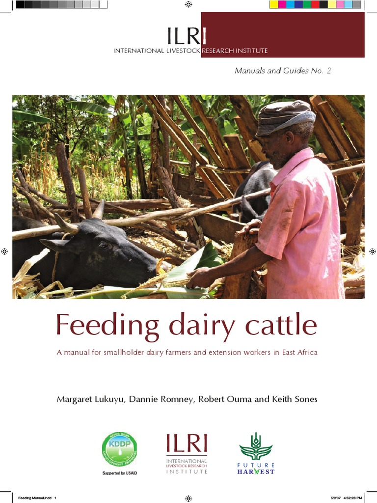 Feeding Dairy Cow Manual Dairy Cattle Ruminant Free 30day Trial