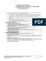 Affidavit of Duress: Illegal Tax Enforcement by de Facto Officers, Form #02.005