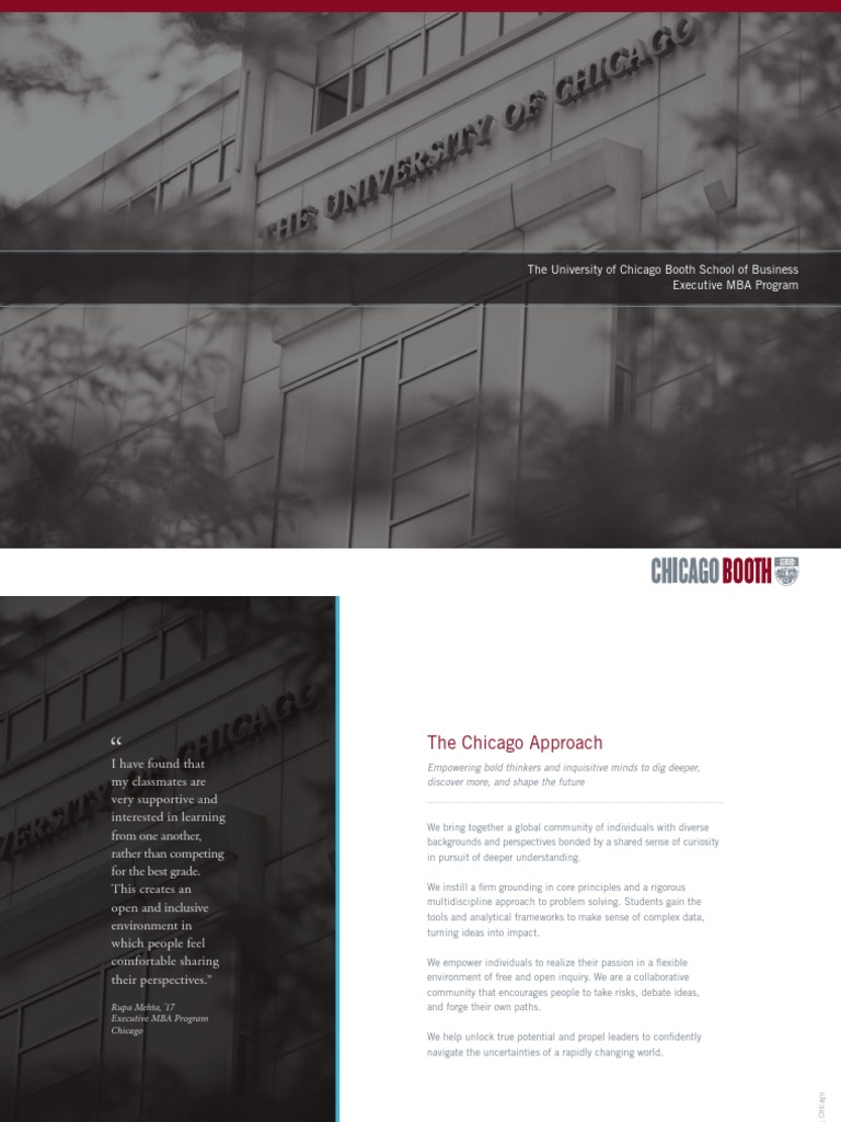 The Chicago Booth Executive Mba Download Free Pdf Strategic