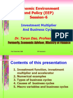 EEP-6 Investment Prof. Tarun Das