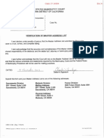 Xcor Creditor List