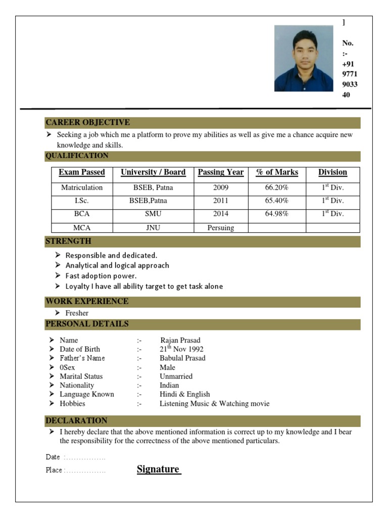 Rajan Resume 2 | PDF