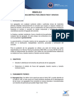 Análisis Granulométrico para Áridos Finos y Gruesos