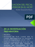 864 Actuacion Del Fiscal Superior en El Ncpp