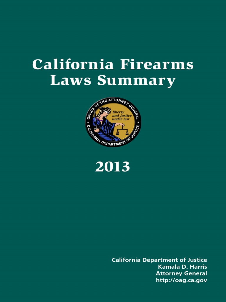 CA Firearms Laws Summary Firearms Overview Of Gun Laws By Nation