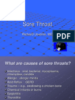 Sore Throat & Clinical Decision Making