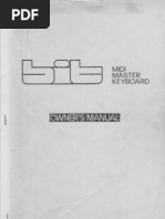 Download Crumar Bit Master Keyboard aka Unique DBM by emsquared SN36398581 doc pdf