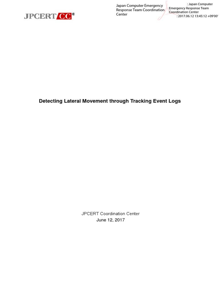 Tracking Windows Event Log PDF Windows Registry Command Line