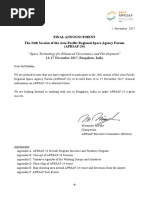 AP24 Final Announcement