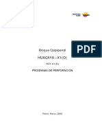 Programa de Perforacion HCY X1 YPFB Ok 15032006 PDF