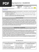 Technology Integration Template-Collaboration