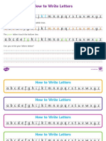 T L 762 How To Write Letters Writing Strips Ver 2