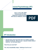 Interpersonal Psychotherapy (IPT)