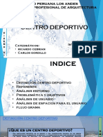 Analisis Centro Deportivo San Carlos - La Merced