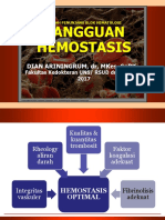 (KULIAH) 4 Kuliah Gangguan Hemostasis 2017-Dr Arin