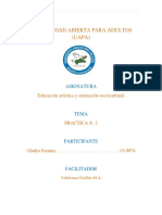 Tarea II Educacion Artistica de Gladys Fermin