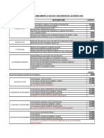 Lista Precios FCM