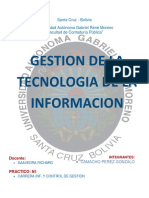 Caratula Tecnología de La Informacion