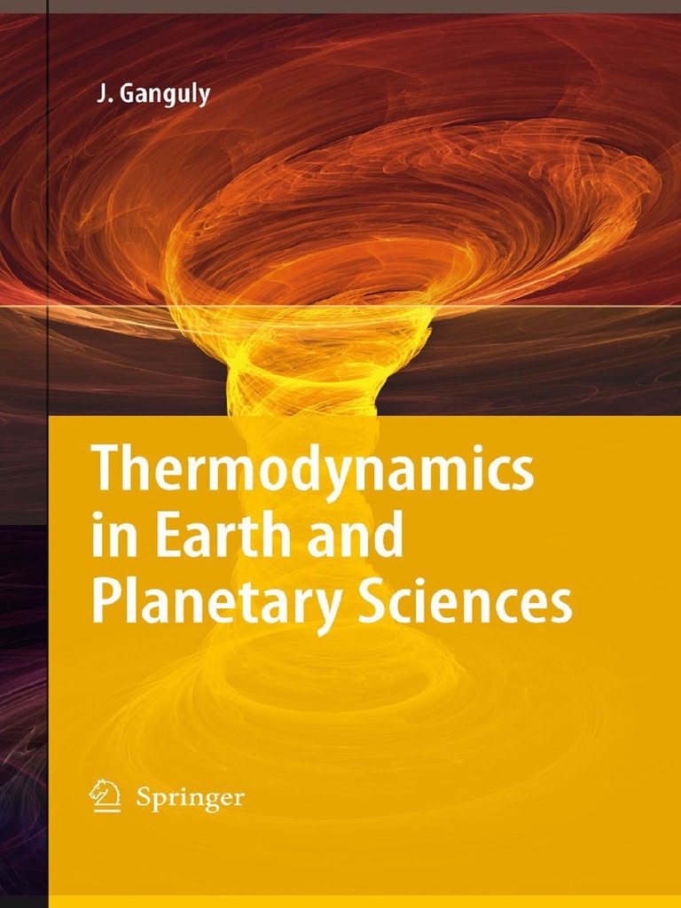 Thermodynamics in Earth and Sciences PDF Second Law Of Thermodynamics Chemical