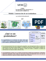 Modulo 6. Geodatabase