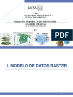 Modulo 5. Modelo de Datos Raster - Analisis Espacial