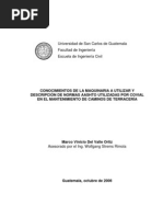 Maquinaria y Normas Aashto