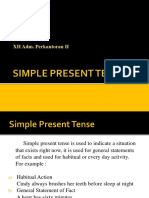 Simple Present Tense