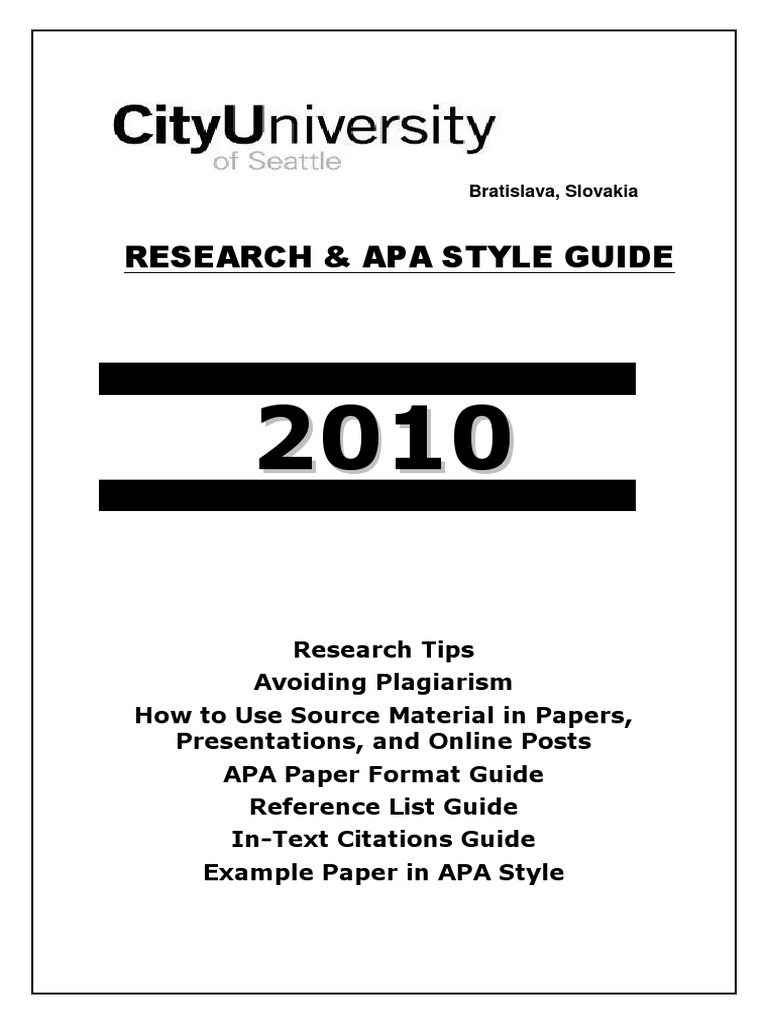 APA Guideline 2010 PDF PDF Wikipedia Citation