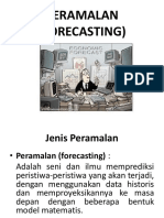 Materi 4 Peramalan Forecasting