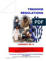 TR - Cookery NC II