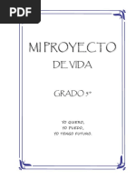Proyecto de Vida para Sexto Grado | PDF