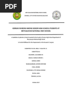 Download Research Korean Fandom Among Senior High Students at Meycauayan National High School by Ariel Nube SN364018259 doc pdf