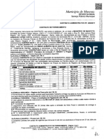 Contrato de fornecimento de equipamentos para prefeitura