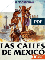 Las Calles de Mexico - Luis Gonzalez Obregon