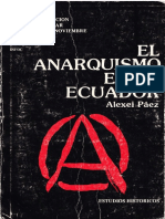 El Anarquismo en el Ecuador - Alexei Páez