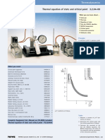 Thermal Equation of State and Critical Point