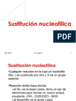 sustitucion nucleoflica