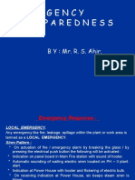 Emergency Preparedness: B Y: Mr. R. S. Ahir