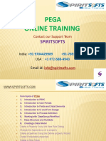 Spiritsofts Provides Online Training For PEGA in HYDERABAD INDIA, CANADA, USA, UK, UAE, AUSTRALIA and Many More.